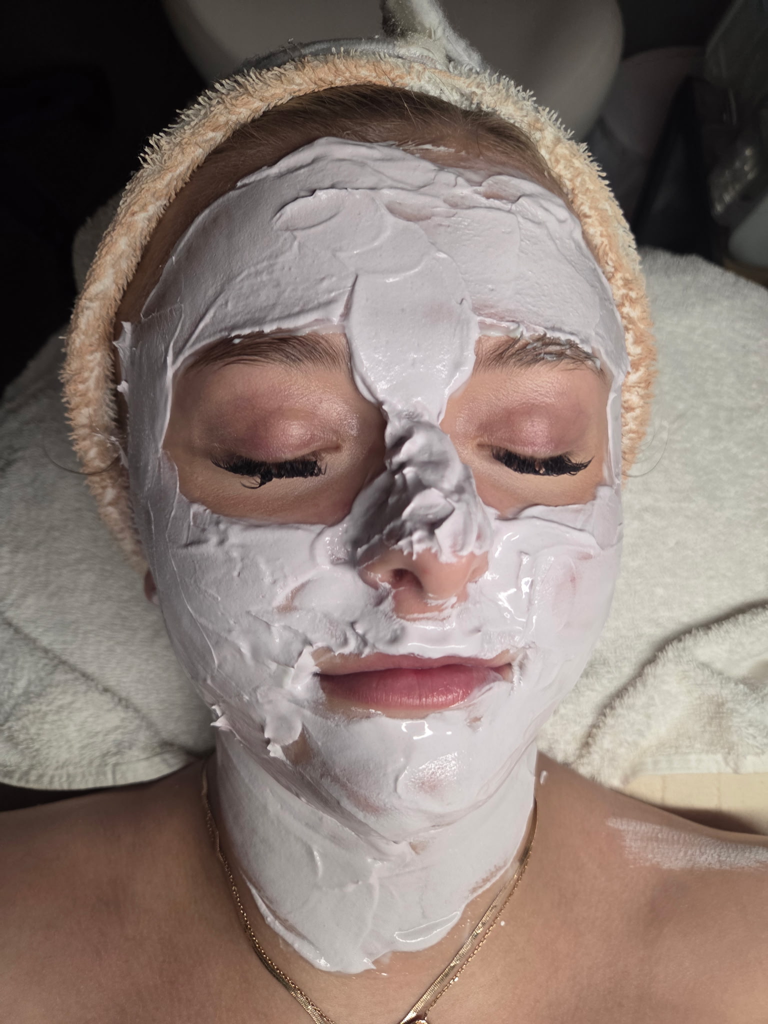 Facial mask treatment